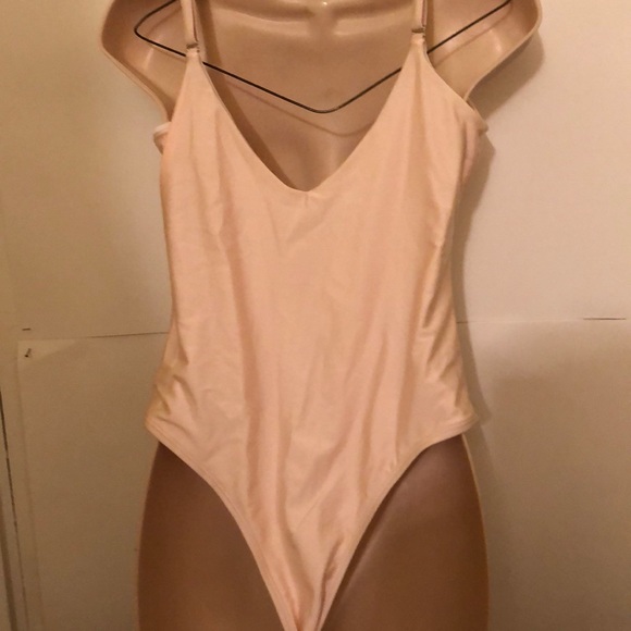 Pink nude sexy swimsuit New L - Picture 3 of 3